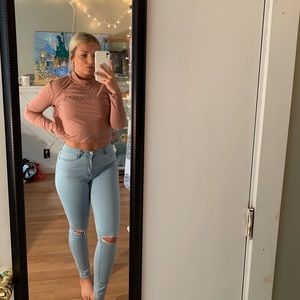 Los Angeles crop top